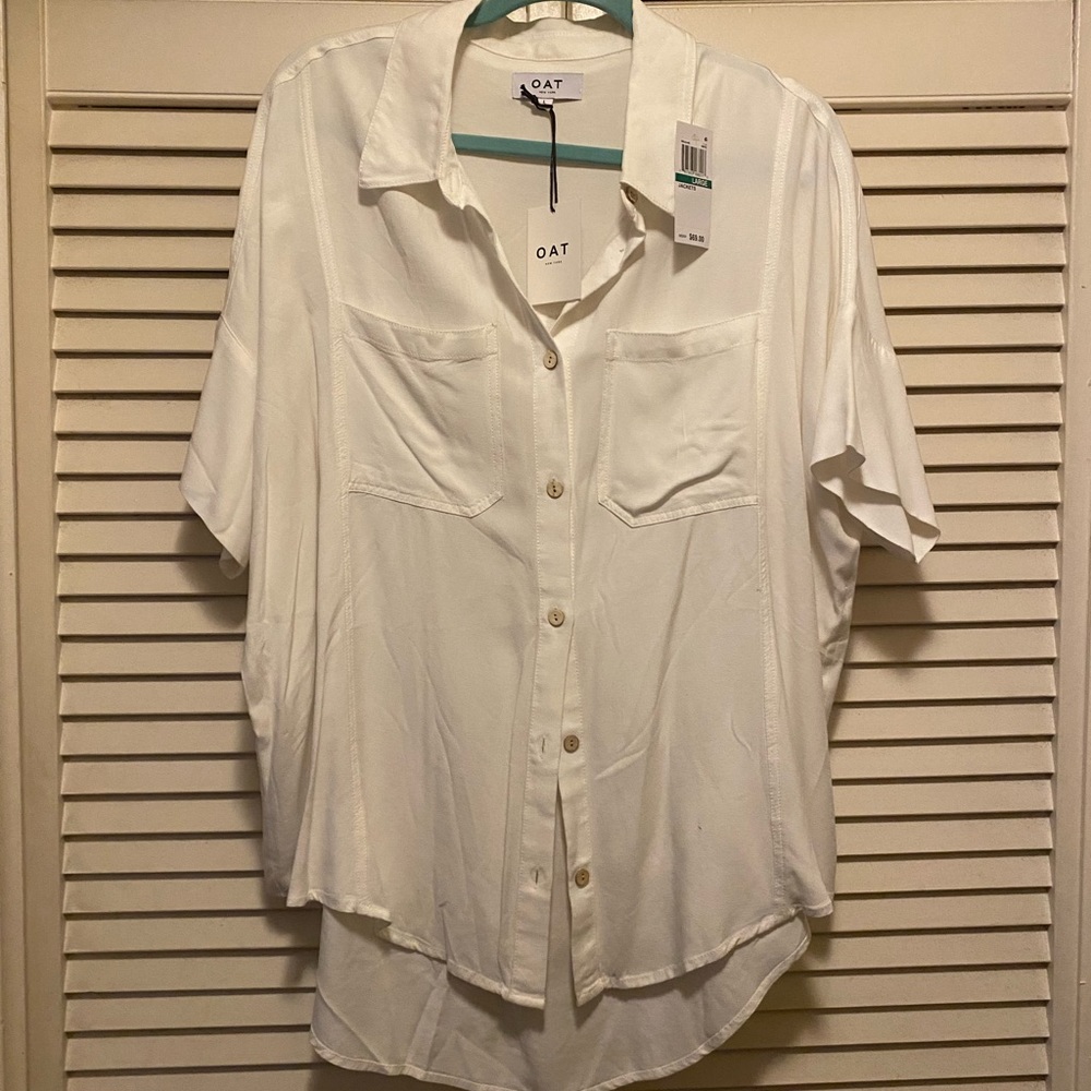 White Button Down Shirt Never Been worn